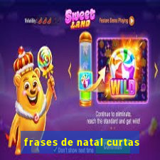 frases de natal curtas