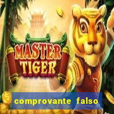 comprovante falso de 50 reais