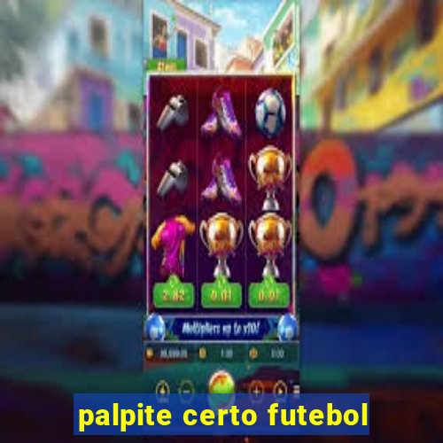 palpite certo futebol