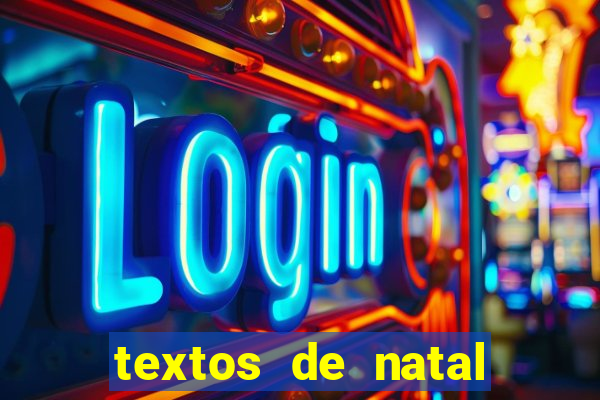 textos de natal para imprimir