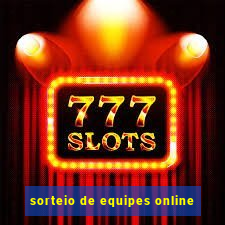 sorteio de equipes online