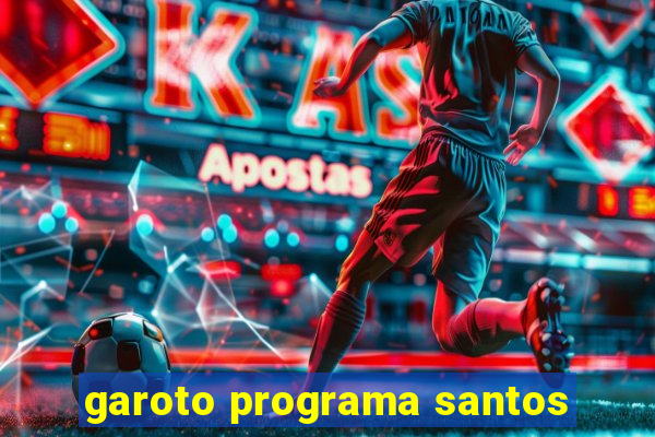 garoto programa santos