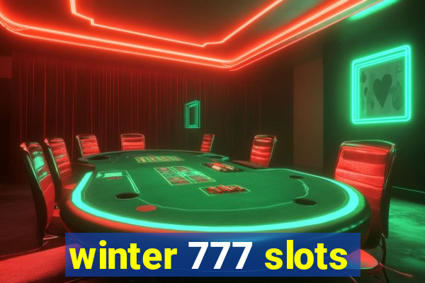 winter 777 slots